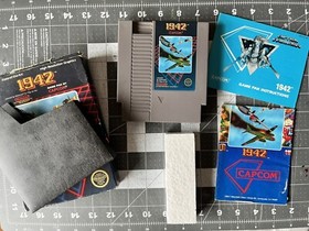 NES Capcom 1942 CIB  (Nintendo Entertainment System, 1986) 5 Screw