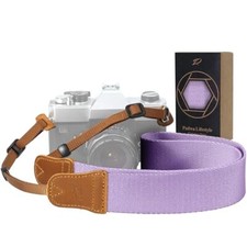 Light Purple Camera 1.5 inch Wide / Adjustable 31 60 inch B - Light Purple