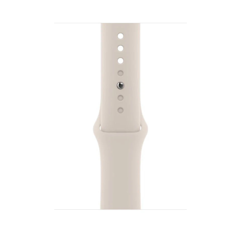 Generic Apple Watch Sport Band (46mm, 45mm, 44MM, 42MM) 3PC - Starlight - New