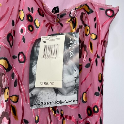 ORIGINAL TAGS Vintage Betsey Johnson 90s Y2K Slip Dress Pink Floral | eBay ORIGINAL TAGS Vintage Betsey Johnson 90s Y2K Slip Dress Pink Floral | eBay