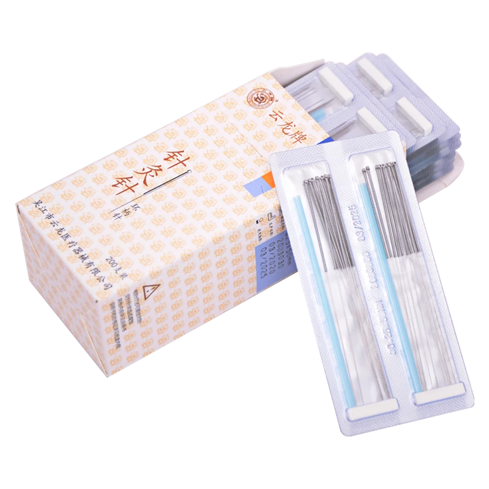 1000 un. 600 un. Aguja Acupuntura Cloud Dragon con Tubo Lámina Envuelta 200/caja Foto 2 de 4