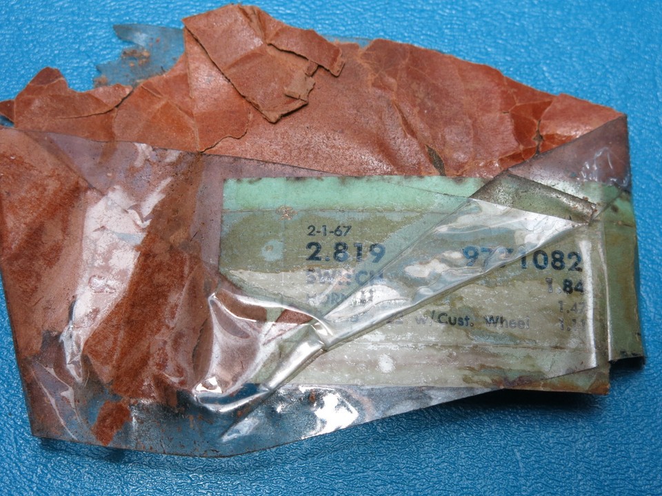 NOS GM 1963 Pontiac Tempest LeMans Horn Button Switch with Custom