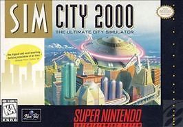 Simcity 2000 Super Nintendo Entertainment System 1995 Japanese
