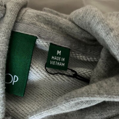 SEVENTEEN IN THE SOOP Goods official ZIP-UP HOODIE SIZE M Gray