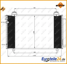 Condenser, Air Conditioning EASY FIT NRF 35592 for Toyota