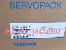 SGDV-1R9D11A 1PCS Brand New Yaskawa SGDV-1R9D...