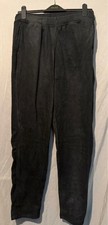 Cuddl dudds size L black fleecy trousers (AD)