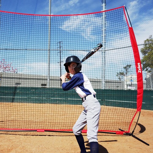 ZELUS Collapsible Barricade Backstop Net 12x9 ft, Net for Lacrosse, Baseball - Picture 9 of 12
