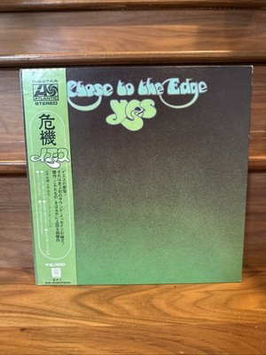 YES ''Close To The Edge'' Lp Japanese Pressing W/ Obi-Vinyl P-8274A