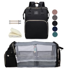 Black boy Diaper Bag Backpack: Baby Bags with Changing Station for Men Girls ...