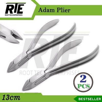 Orthodontic Adams Plier 13cm 2PCS Utility Wire Bending Arch Forming Instruments