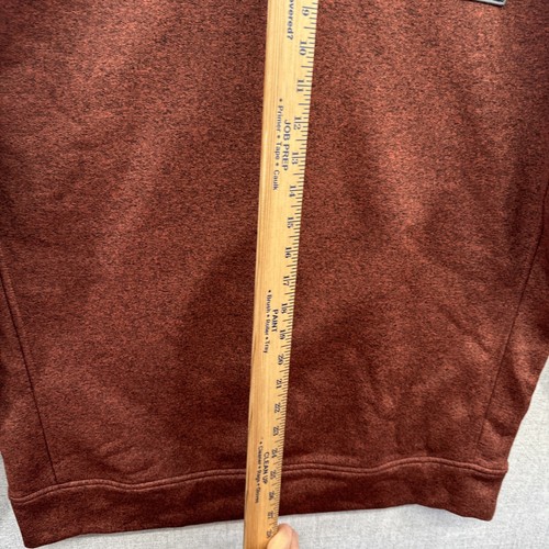 Burton Sweatshirt Pullover Mens Medium Red Thermal Fleece Lined Snowboard Ski - Picture 11 of 16