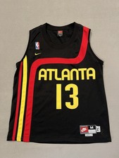 VTG Nike Atlanta Hawks #13 Glenn Robinson 1974 Basketball Jersey Men’s Size M