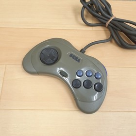Sega Saturn Console Japan With Virtua Stick HSS-0136 2 Controllers & 5 Games