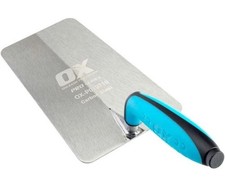 Ox Tools Bucket Trowel Stainless Steel OX-P018418 Pro Series 180mm Rubber Handle