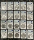 20' 2023 Silver Eagles S$1 EARLY RELEASES  ALL MS70 NGC PSS LABELS! 20 Gems!