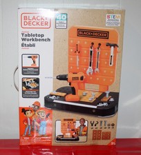 BLACK DECKER Tabletop Workbench Tool Storage Pretend Tools No Tools Required NEW