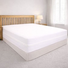 Zippered Mattress Encasement Waterproof Bed Bug Mattress Protector Cover Pad