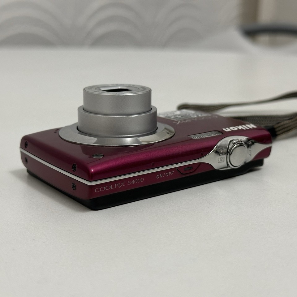 Nikon Cool Pic S4000 Digital Camera 12.0MP With Lens Error Problem ...