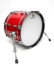 Dolby Drums 16” Electronic Kick Drum RED Sparkle Bass for Roland Alesis