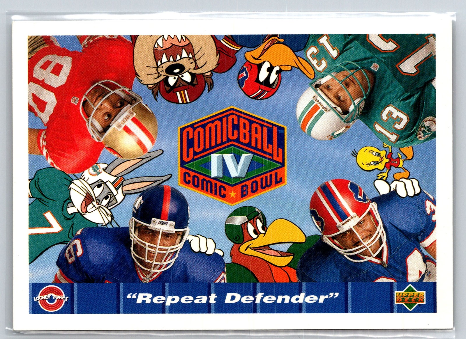 1992 Upper Deck Comic Ball IV #118 Repeat Defender