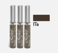 [3 Pack] Rashell Masc-A-Gray Hair Mascara Touch Up Gray [ 110 Coffee ]