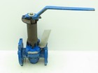 Fluoro Seal L152F Sleeved Plug Valve 1" Flanged 4-Bolt Raised Face Class 150 WCB