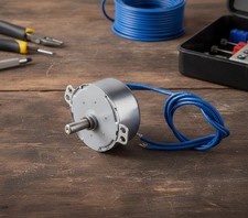 Synchronous Electric Motor, TYC-50, 10-12 RPM, AC110V, 4W, CW/CCW, 7mm Shaft