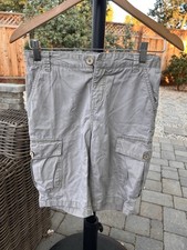 Lucky Brand Kids Cargo Shorts Tan Casual Bottoms Adjustable Waist Boys Size 10
