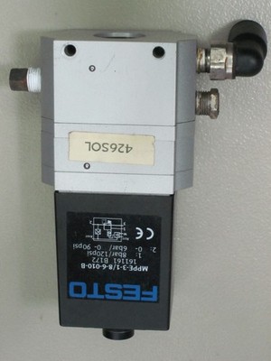 Festo MPPE-3-1/8-6-010-B Proportional Pressure Regulator, 3 way, G1/8, 6 bar