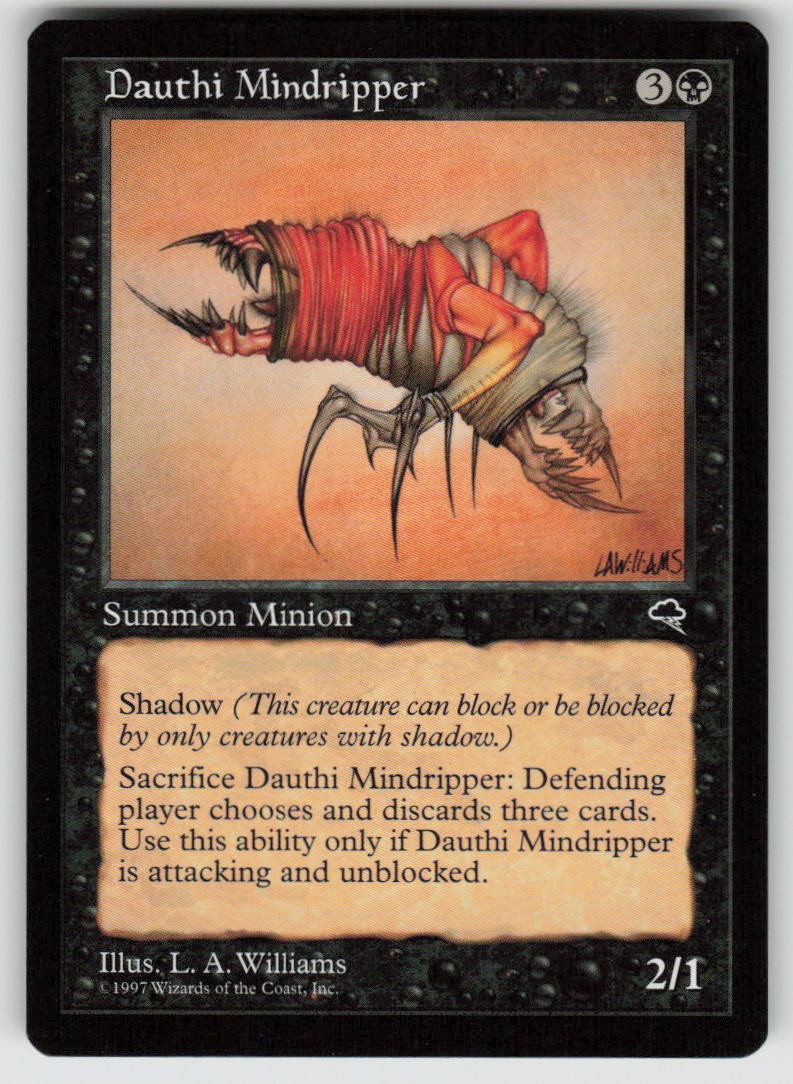 Dauthi Mindripper Uncommon Tempest 125 MTG Lightly Played 1997