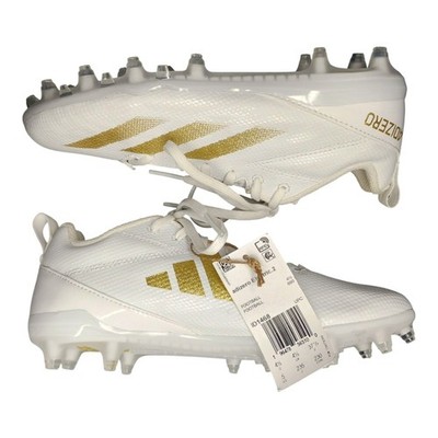 Adidas Adizero Electric.2 Football Cleats Youth US 5 White Gold