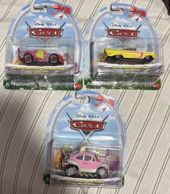 3 Disney Pixar 2026 Cars Easter Buggy, Lightning McQueen And