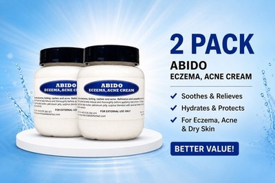 Abido Herbal Heal x2 Pack - Neu 2027 Original Formel