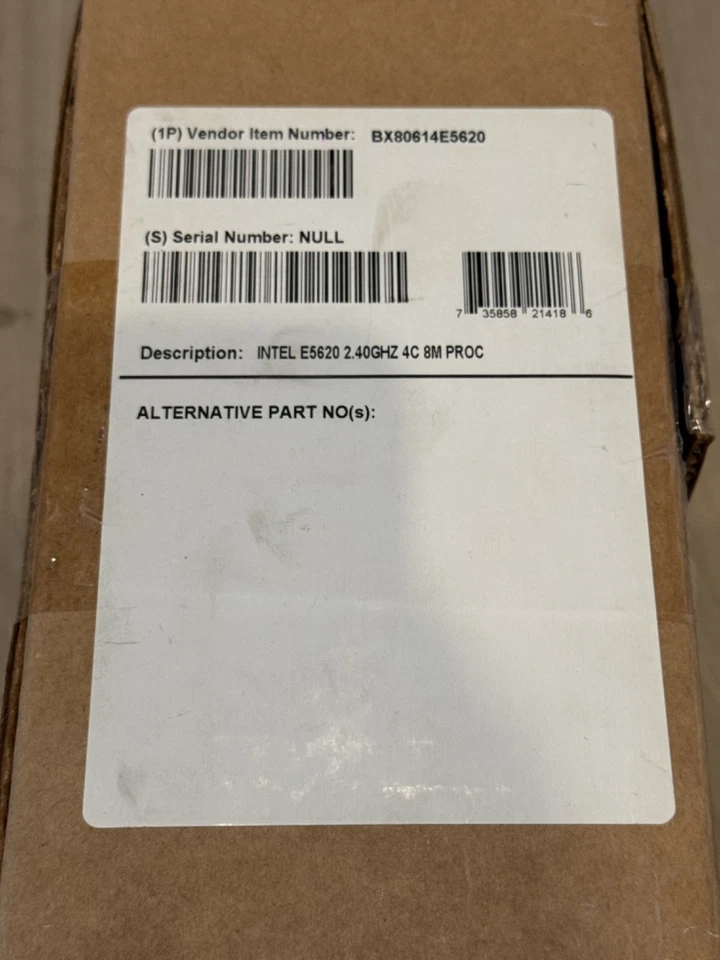 Intel Xeon E5620 4 Core 2.40GHz Processor - Image 4 of 4
