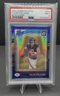 2024 Panini Donruss Optic - Rated Rookie Caleb Williams #201 Blue Hyper PSA 9