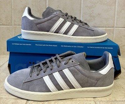 adidas Original Campus 80s Men's Originals Gray Suede Sneakers