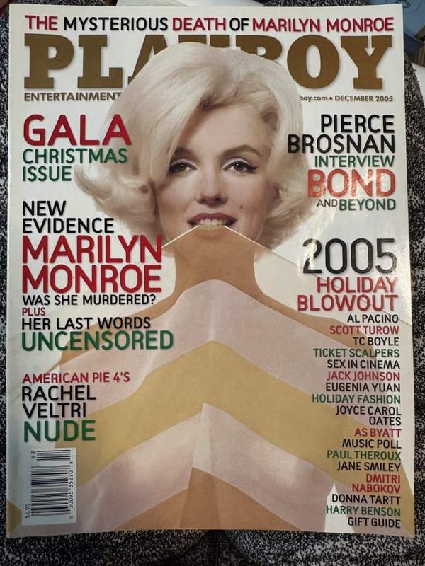 Playboy Marilyn Monroe December 2005