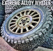 17" Bronze Colt Alloy Wheels For Ford Transit Mk6 Mk7 Mk8 Van+ BF Goodrich Tyres