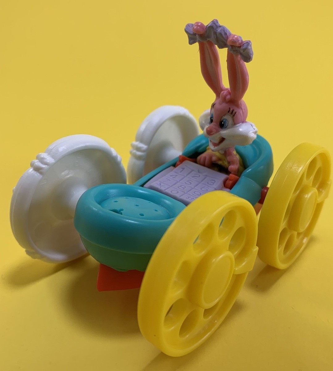 VINTAGE LOONEY TUNES TINY TOON TOONS ADVENTURES FIGURES FLIP CARS