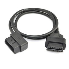 3ft 100cm OBD-II OBD2 Right Angle 16 Pin Auto Car Male to Female Extension