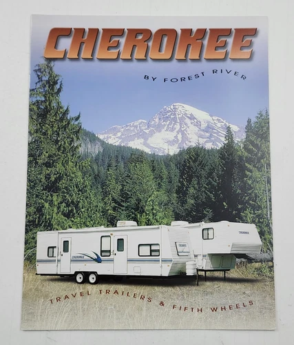RV Brochure 2000 Cherokee by Forest River Travel Trailers Fifth Wheel Campers