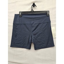 All in Motion Everyday Soft Ultra High Rise 6" Inseam Bike Shorts Navy Blue XXL