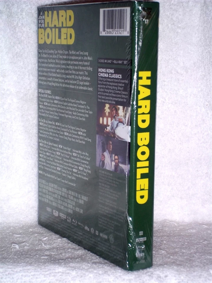 Hard-Boiled (4K/Blu-ray 2025) Chow Yun-Fat John Woo asian action crime thriller - Image 2 of 4