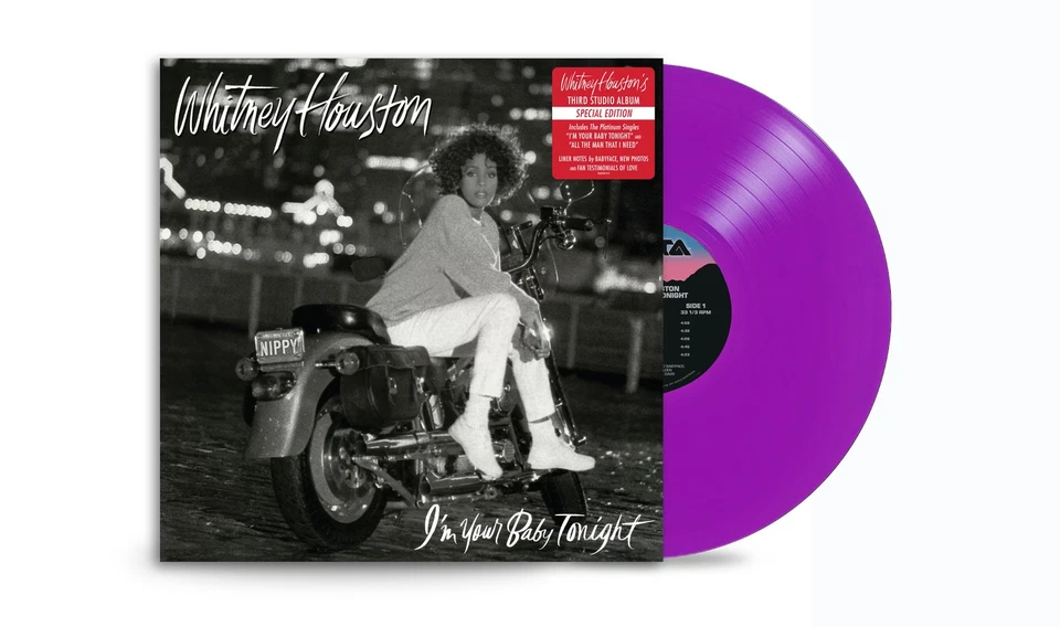 Whitney Houston I'm Your Baby Tonight (Vinyl) 12" Album Coloured Vinyl - Image 1 of 1