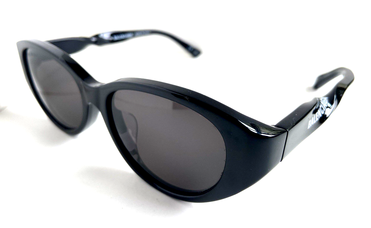 New BALENCIAGA BB0209SA 001 Black Oversized Women