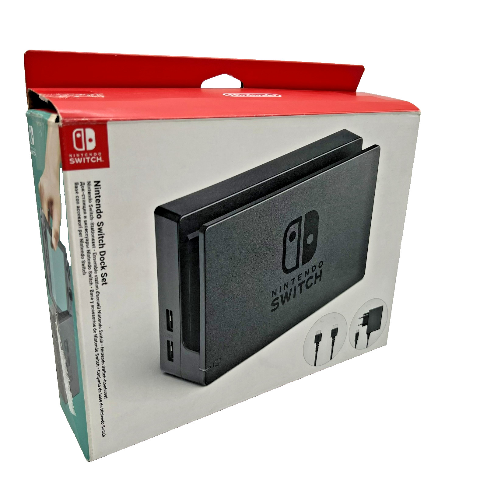 Nintendo Switch Dock Set PAL usato scatolato CIB funzionante COMPLETO