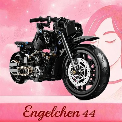 1:8 Maßstab Motorrad Baukasten Set  Realistisches Motorradmodell Fahrzeug True