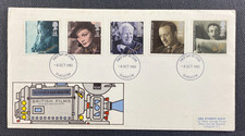 1985 UK Great Britain British Films Royal Mail FDC First Day Cover + Insert