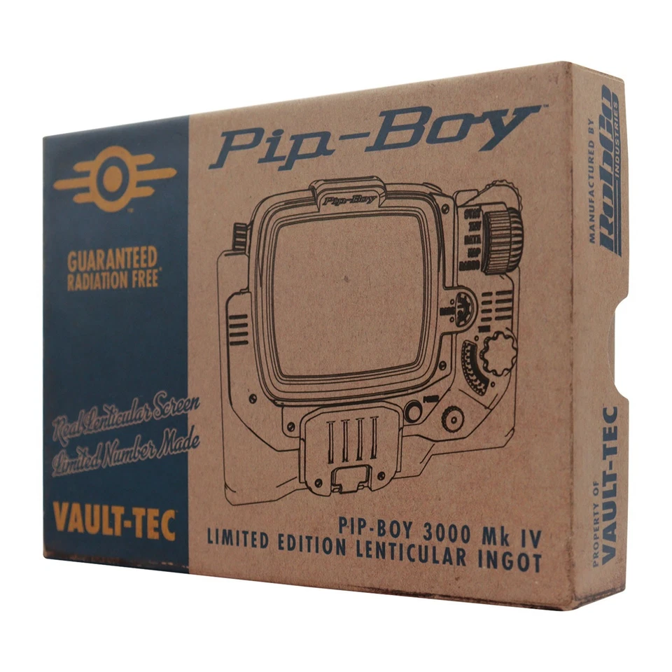 Fallout Pip‑Boy Special Moving Lenticular Face Ingot - Limited Edition Item - Image 3 of 4